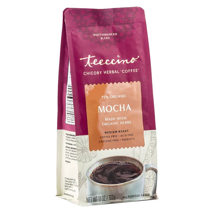Teeccino - Wholesale Gemalen koffie - Mokka Cichorei Kruidenkoffie - 75% biologisch1