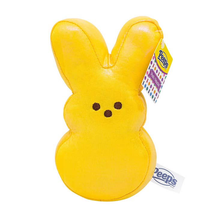 Deluxe Import Trading - Wholesale Stuffed/Plush Toy - Kids & Baby - Peeps Bunny Plush Toy 6.5 in Yellow