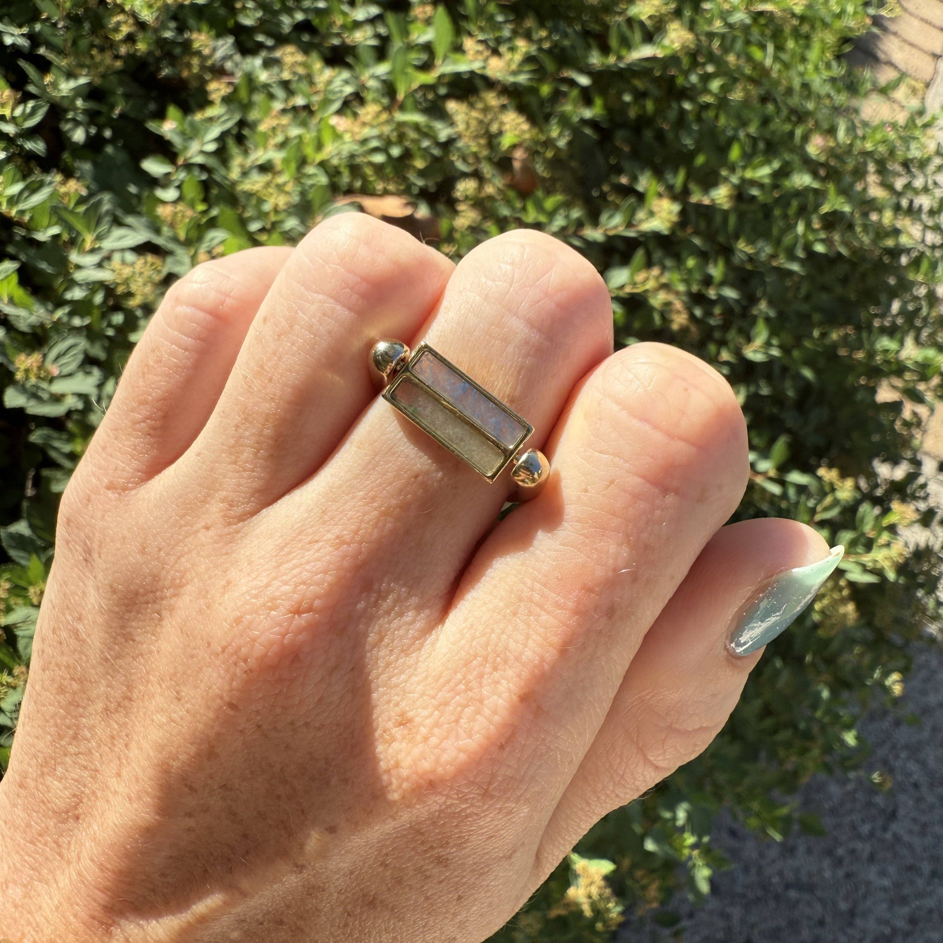 CONQUERing - Wholesale Individual Charm/Pendant - Balance & Bravery SoulStack™ StrataBar™5