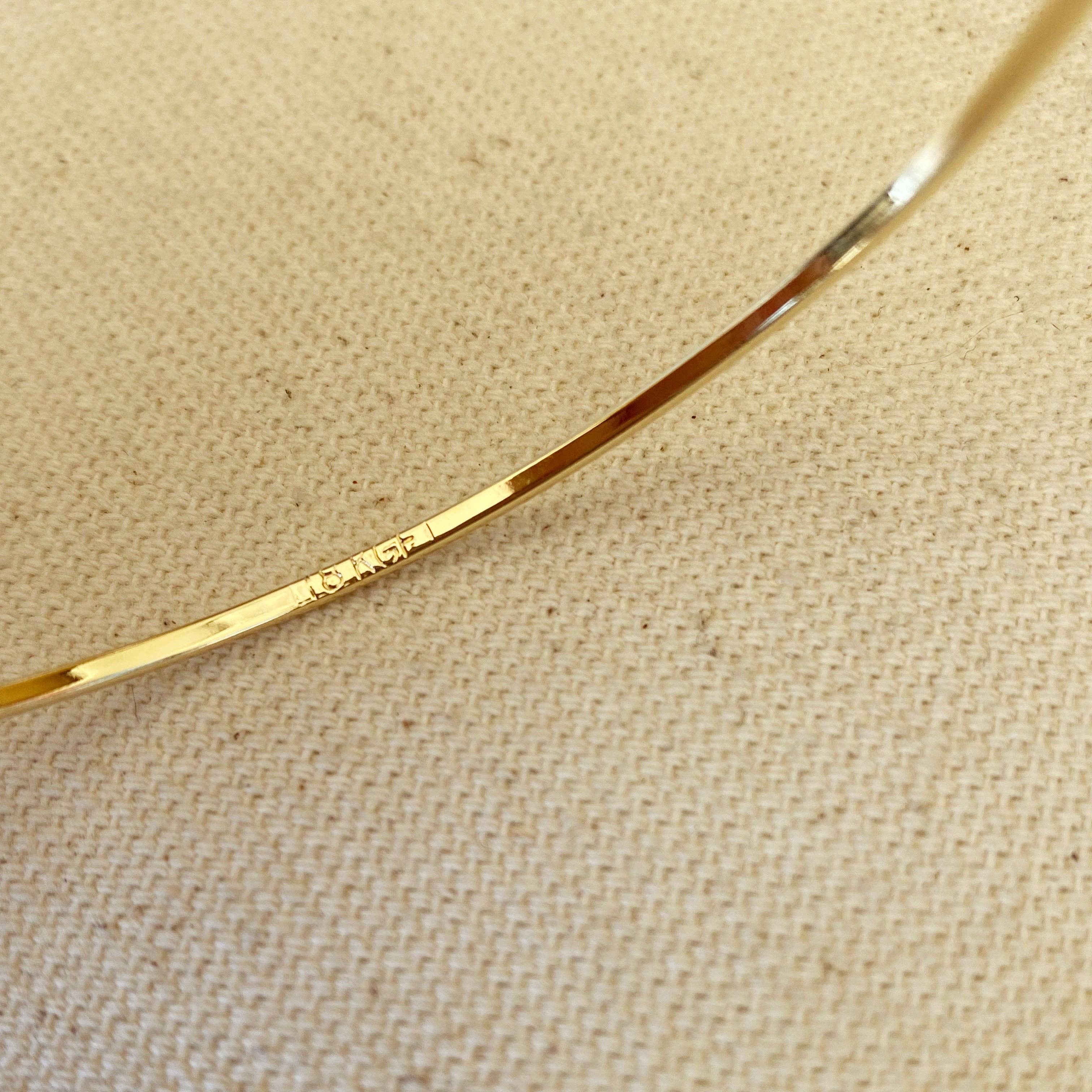 GoldFi - Wholesale Bangle Bracelet - 18k Gold Filled Bangle Bracelet3