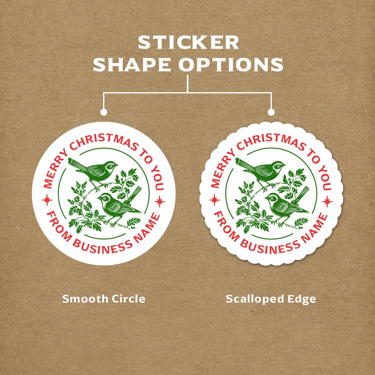 Skylark Printing - Wholesale Sticker - Holiday Souvenir Sticker Customizable with Your Text7