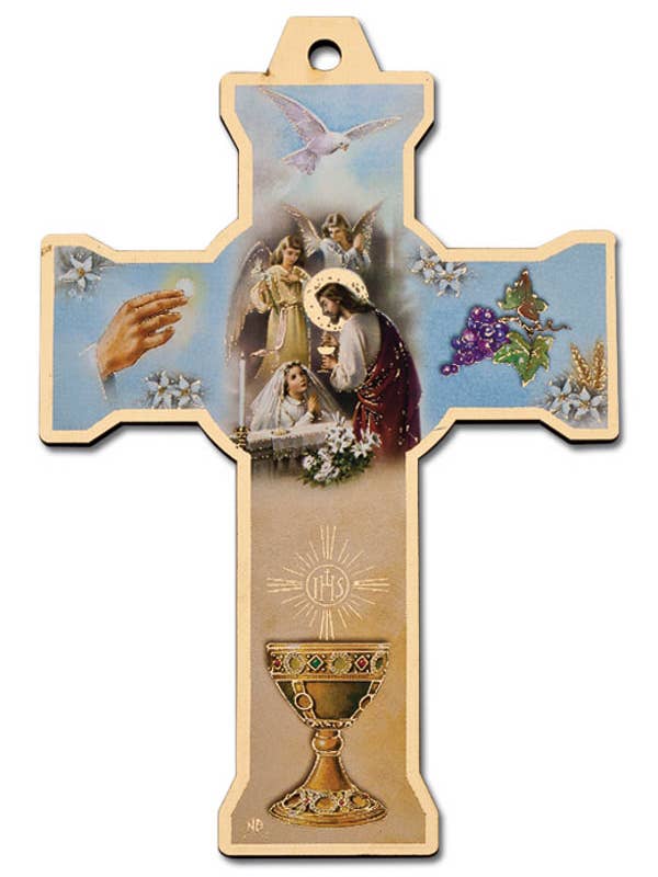 6" Cross - Communion Girl for wholesale by H.J. SHERMAN COMPANY, INC.