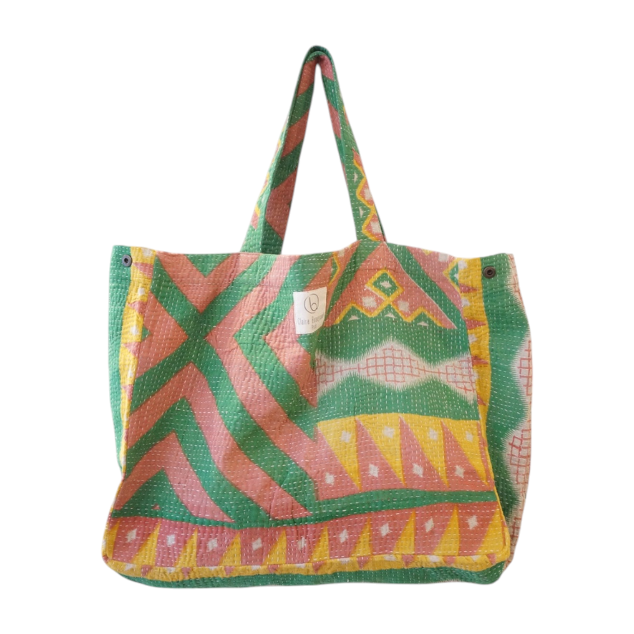Claire Beaugrand - Wholesale Tote Bag - Women's - Kantha tote bag No. 9000