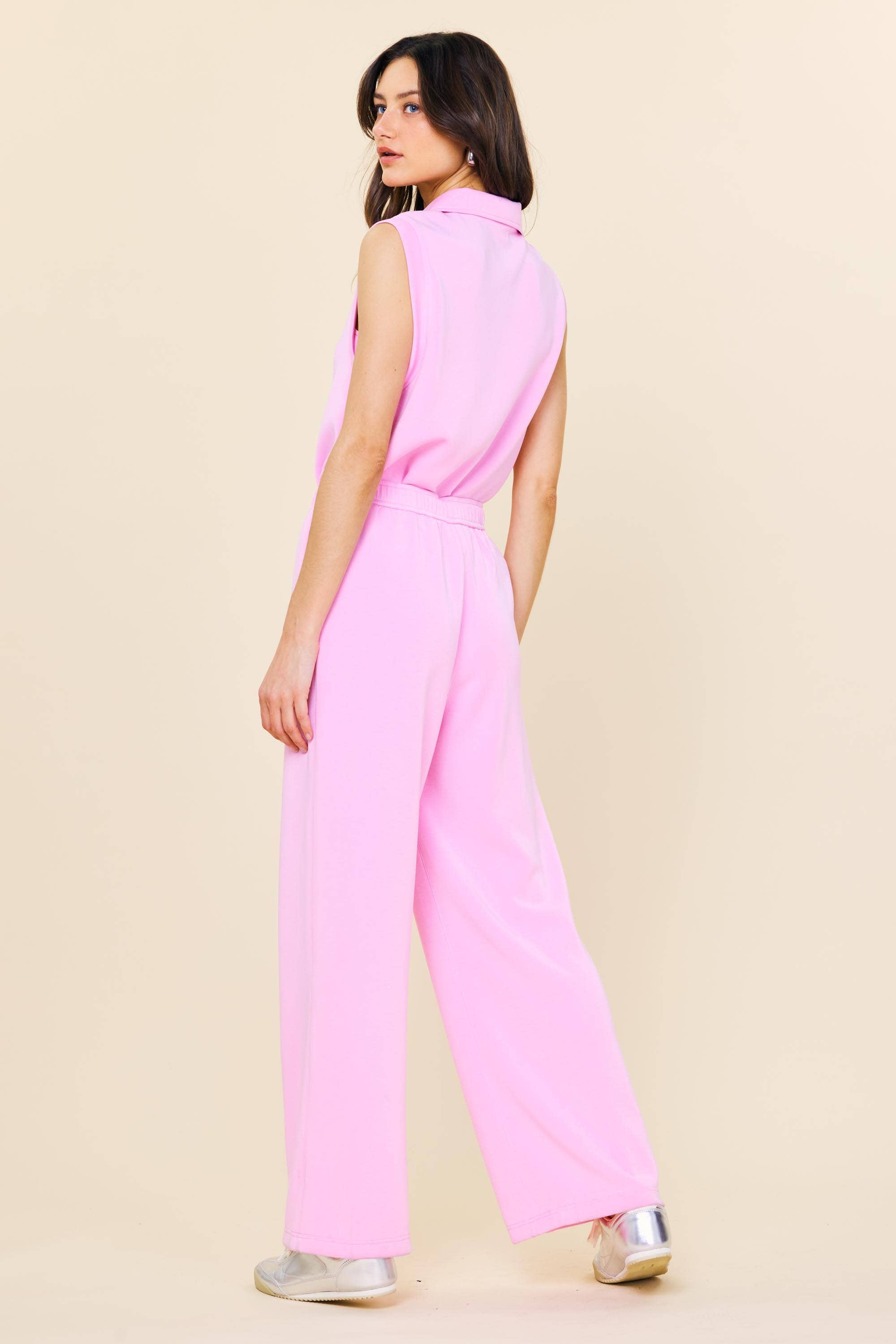 SKIES ARE BLUE - Wholesale Pants - Women's - Soft Modal Easy Pull Up Pants3