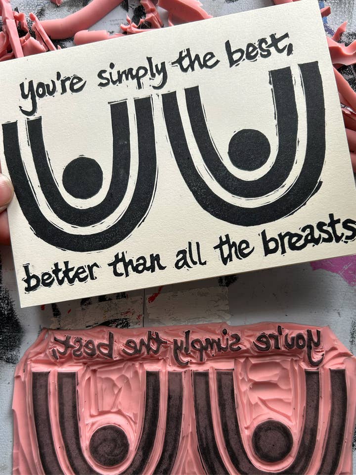 Better than all the Breasts Card for wholesale by Amanda May