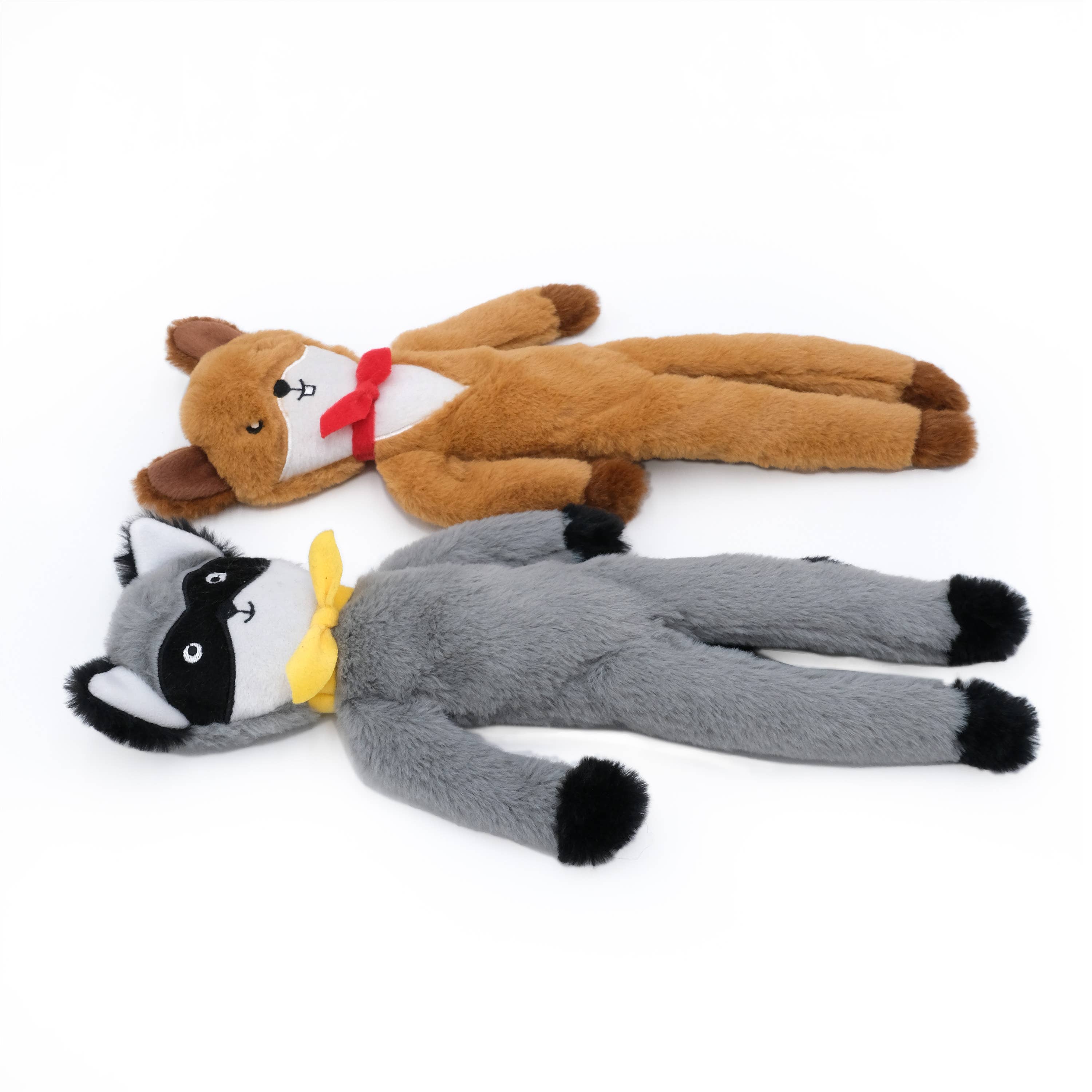 Wholesale Fluffy Peltz Raccoon and Chipmunk Dog Toy for your