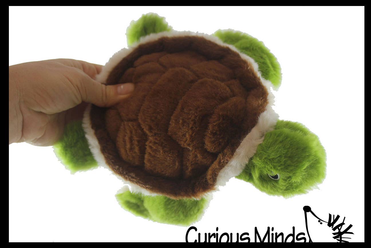 Curious Minds Toys - Wholesale Stuffed/Plush Toy - Kids & Baby - 1 Sea Turtle Plush Stuffed Animal - Adorable Plushie Stuffie5