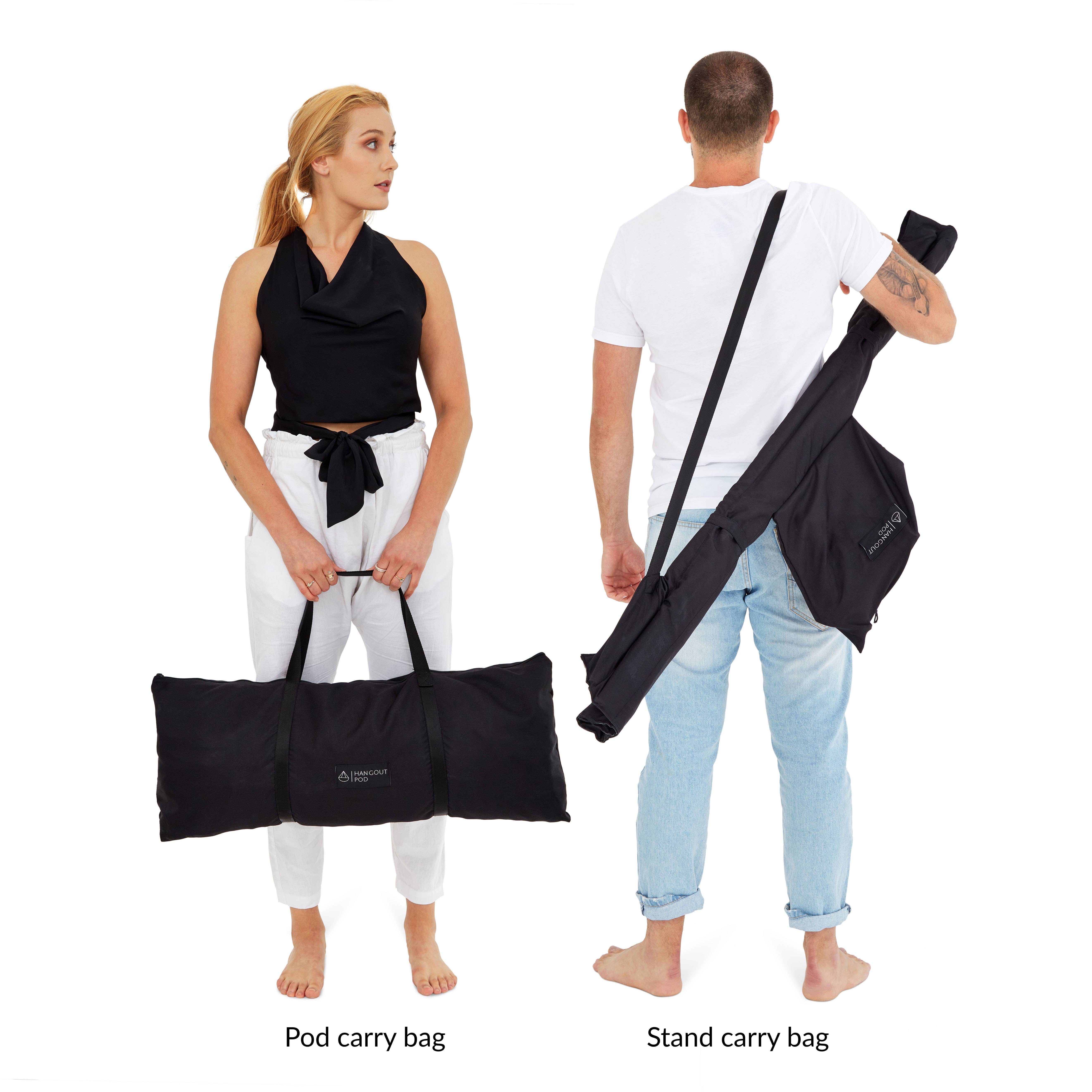 Hangout Pod – Großhandel Hängematte – Hangout Pod Rundes Familien-Hängemattenbett mit Gestell11