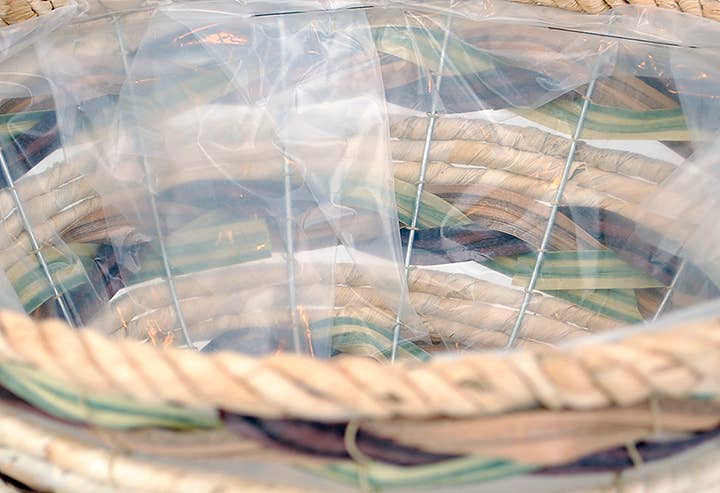 Will's Company - Wholesale Hanging Planter - Woven Wicker Hanging Basket - 14" 1