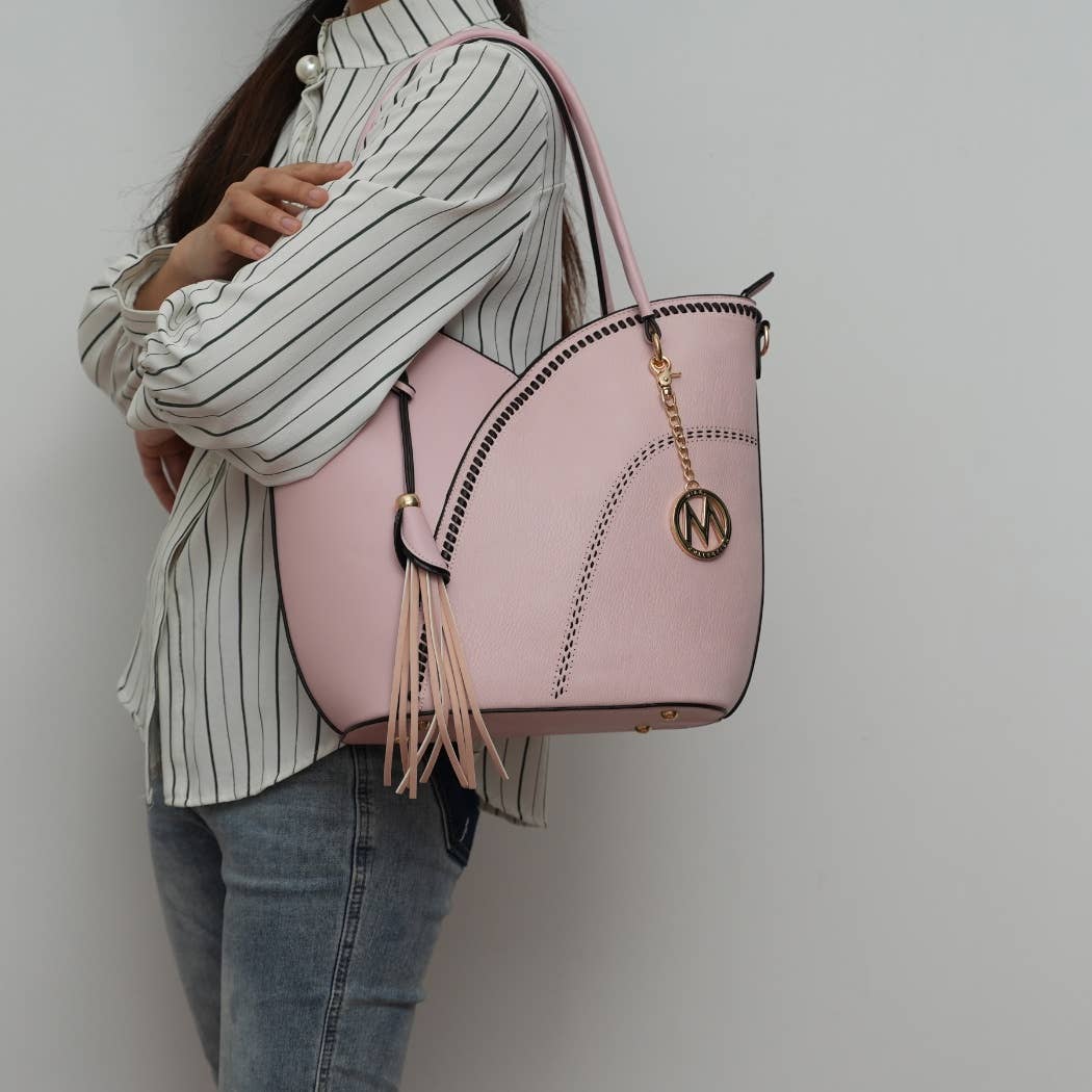 MKF Collection – wholesale Shoulder bag – women's – MKF Imogene Vegan Leather Women’s Shoulder Bag with Wallet15