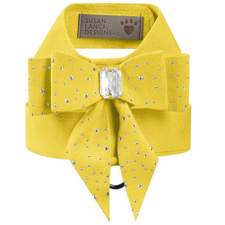 Susan Lanci Designs - Wholesale Pet harness – Dog - Silver Stardust Double Tail Bow Tinkie Harness27