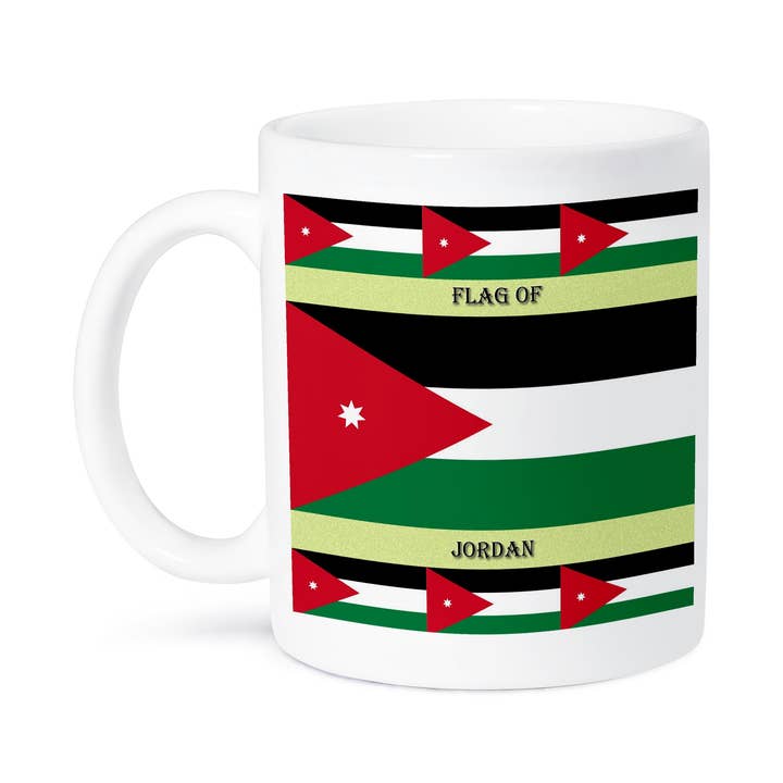 3dRose - Wholesale Coffee Mug - 3dRose, Flag of Jordan, Mug8