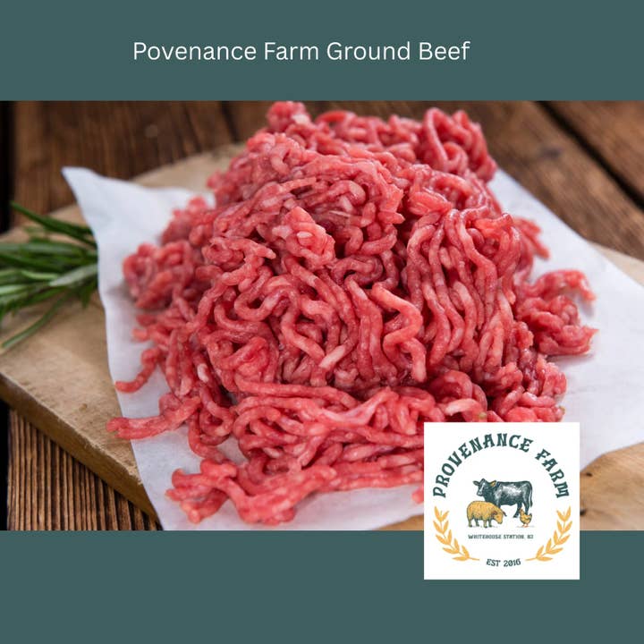 Grass-Fed Ground Beef 90/10 | Regenerative & Grass-Finished for wholesale by Provenance Farm