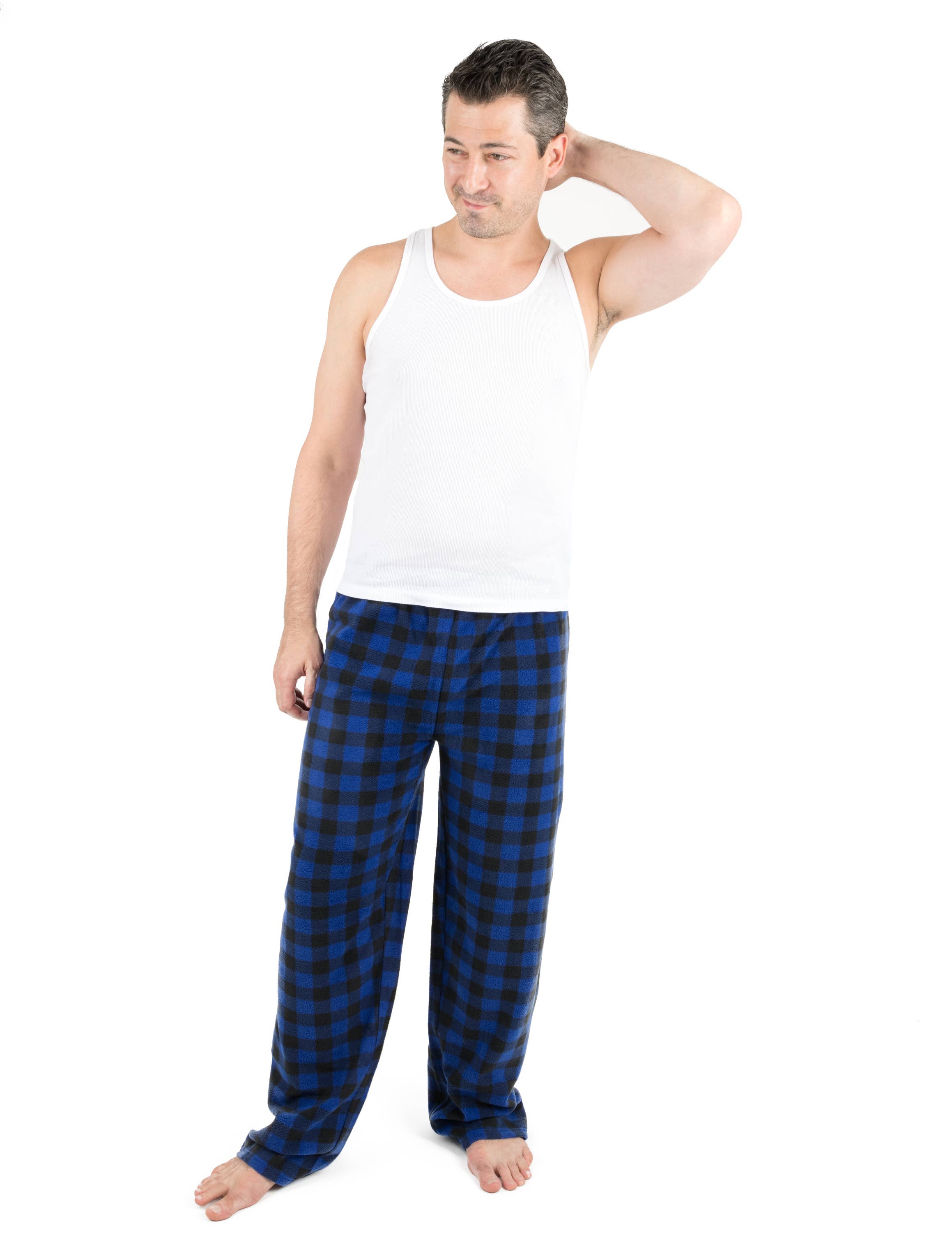 Leveret Pajamas - Wholesale Sleepwear Bottom - Men's - Mens Fleece Pants for Winter3