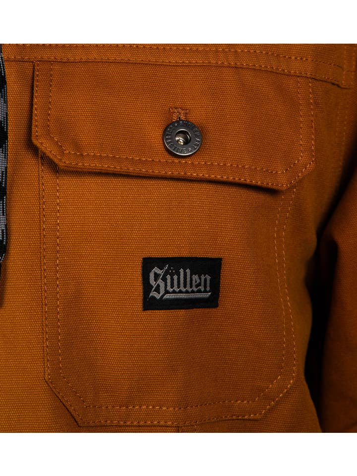 Survivalist - Duck Canvas Hooded Jacket - Dark Gold for wholesale on Faire5