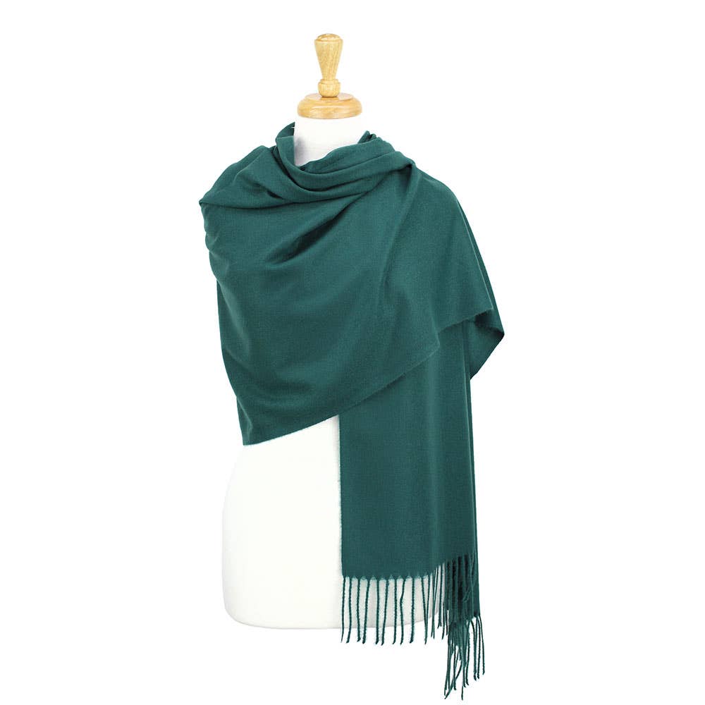 Sensibling Corp. - Wholesale Scarf - Women's - Solid Cashmere Blend Soft Wrap Shawl Scarf30
