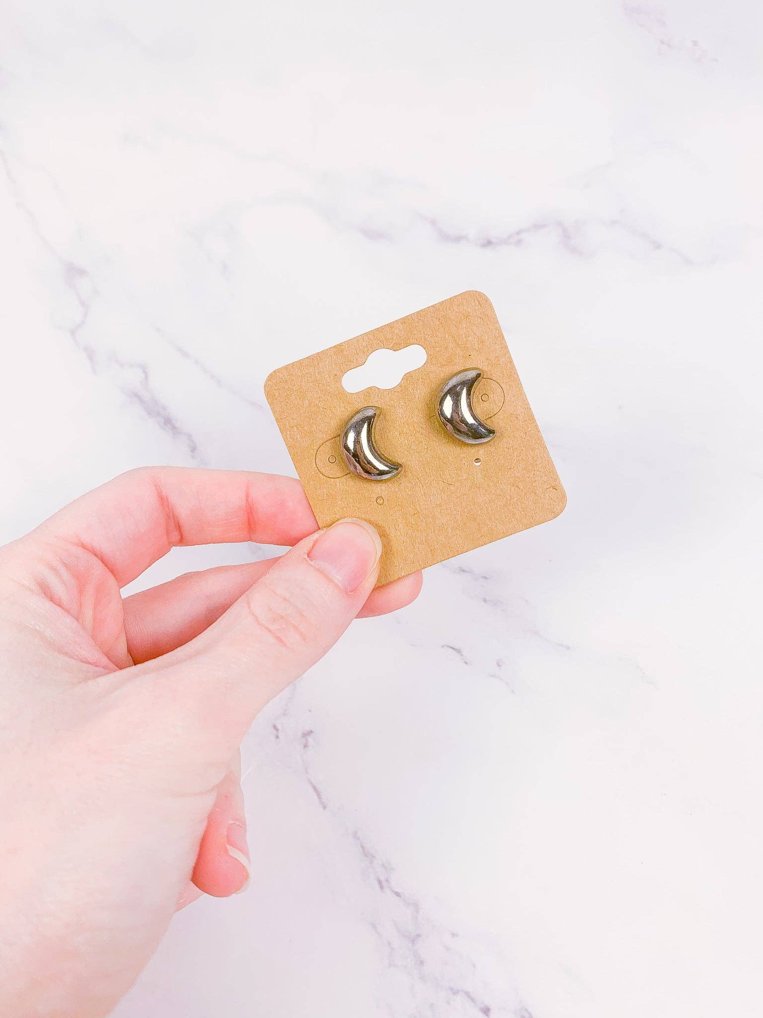 Peachpot Ceramics - Venta al por mayor Pendientes de botón/aretes de poste - Pendientes celestiales de porcelana6