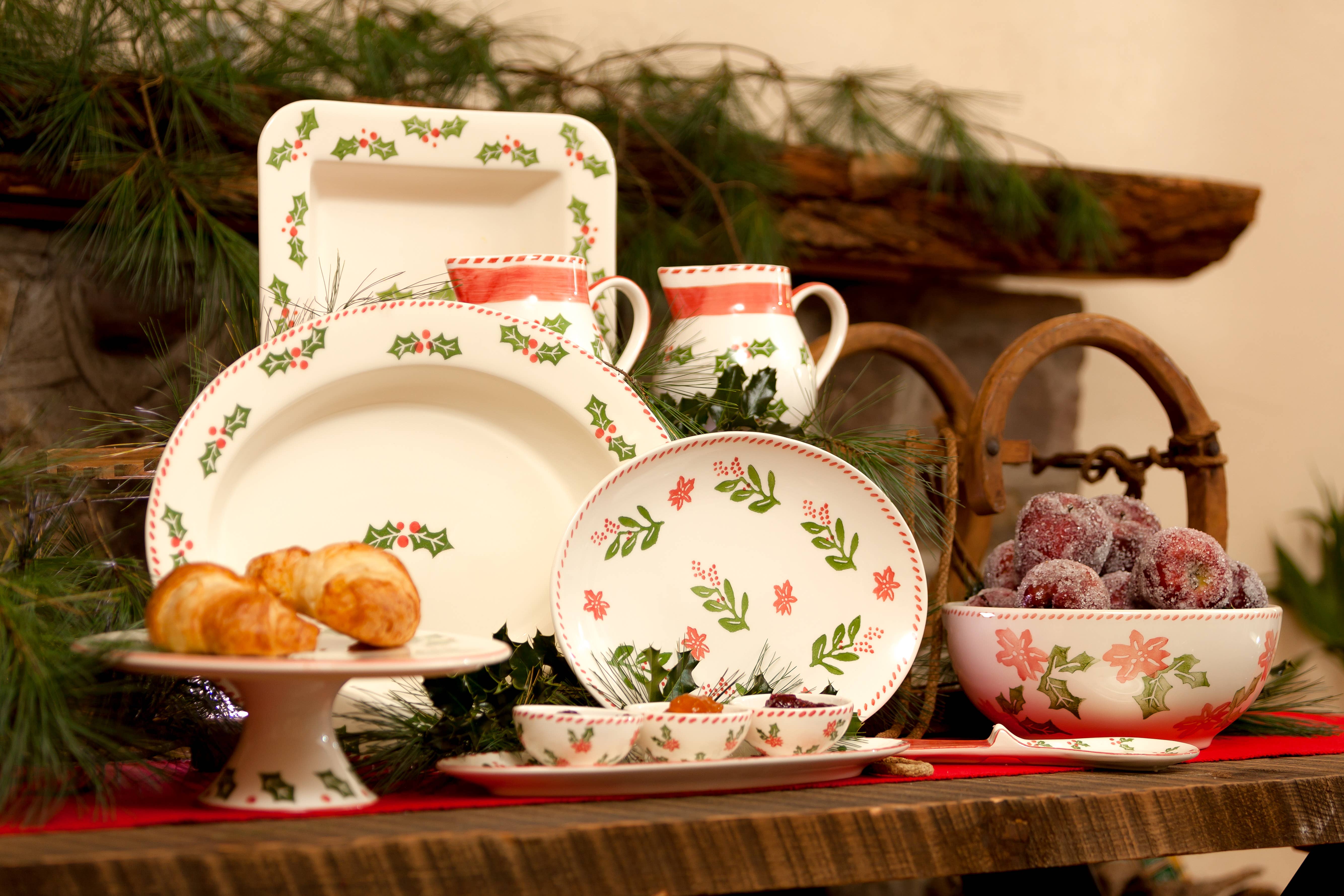 Euro Ceramica Home | ClayBarn - Wholesale Serve Bowl - Natal 11" Serving Bowl 3