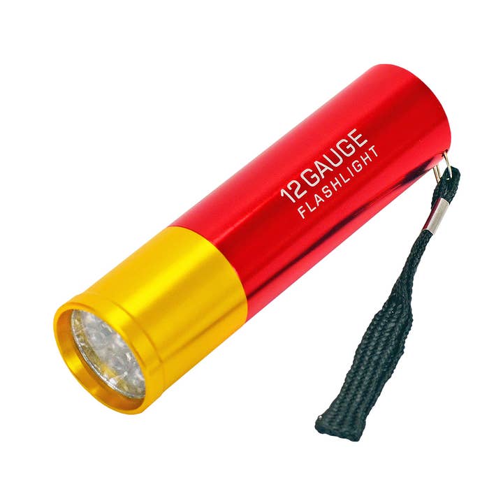 Torcia a LED a 9 lampadine Shotgun Shell, calibro 12 per la vendita all'ingrosso da parte di Fairly Odd Brands