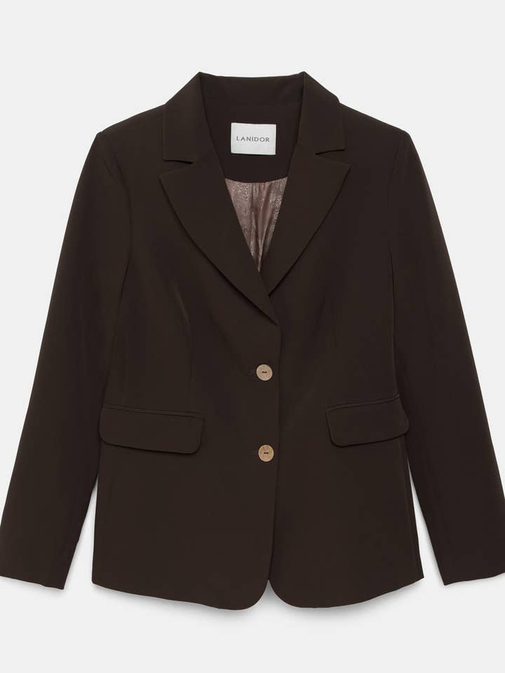 Effen Blazer (426919-22) voor wholesale door Lanidor