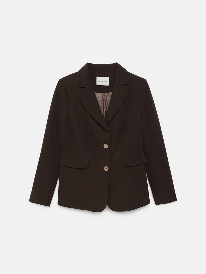 Effen Blazer (426919-22) voor wholesale door Lanidor