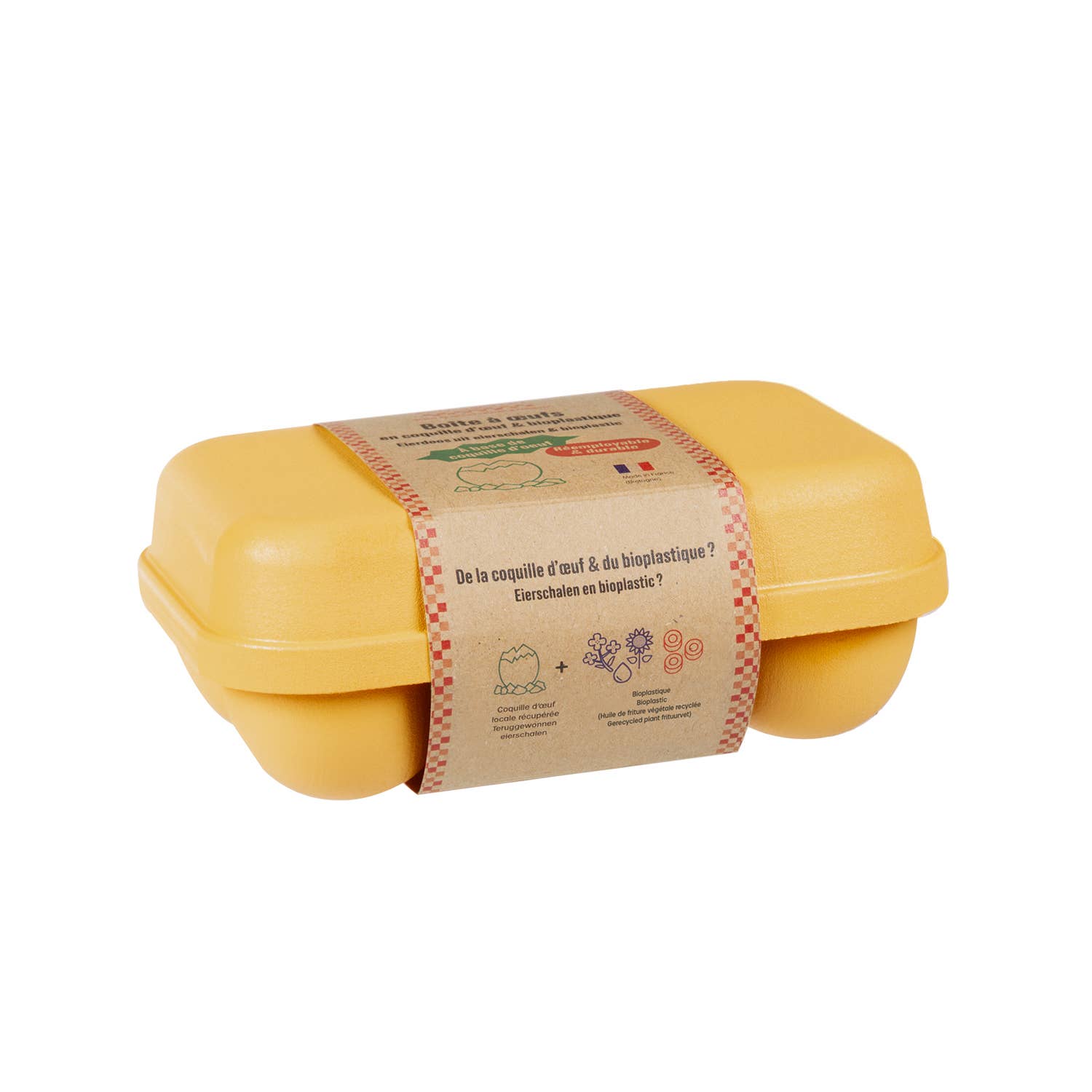 Ecodis - Grand Beau - Venta al por mayor Hueveras - Caja de 6 huevos en cáscara de huevo3