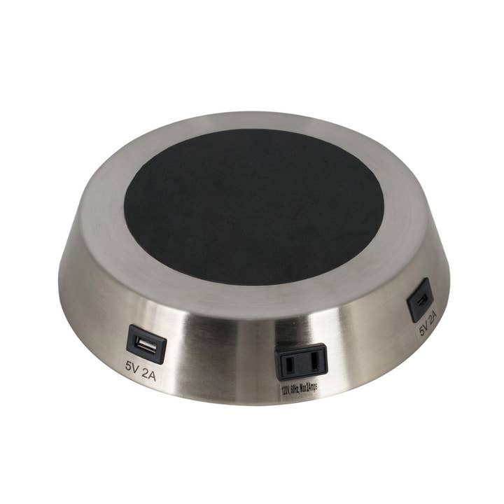 Bassett Mirror Co - Wholesale Accent/Desk Lamp - USB Round Charging Base0