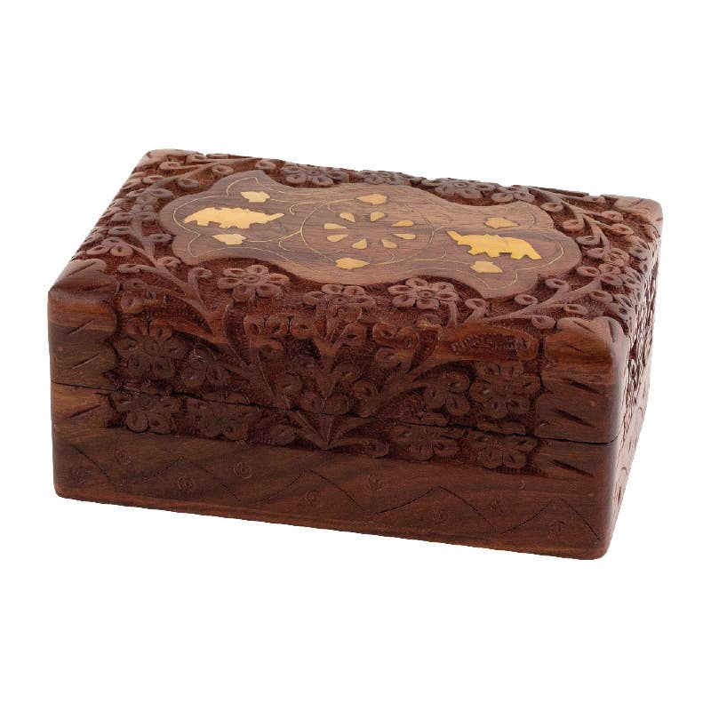 Benjamin International - Wholesale Decorative Box - Small Elephant Box0