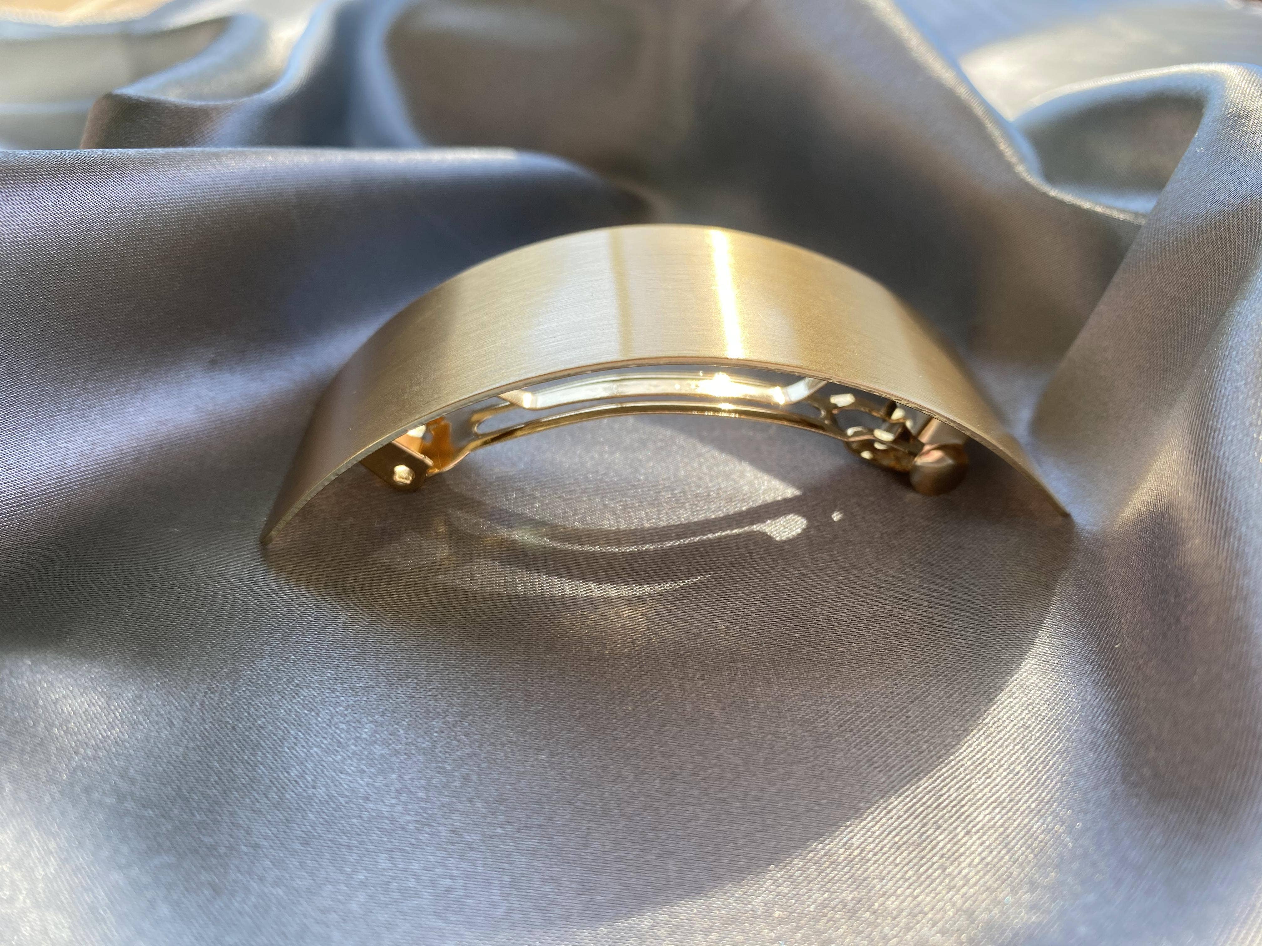 LadyJuneAccessories - Wholesale Hair Clip - Women's - Geometric Gold Hair Clip, Thick Hair, Hair Accessories3