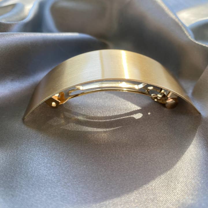 LadyJuneAccessories - Wholesale Hair Clip - Women's - Geometric Gold Hair Clip, Thick Hair, Hair Accessories3