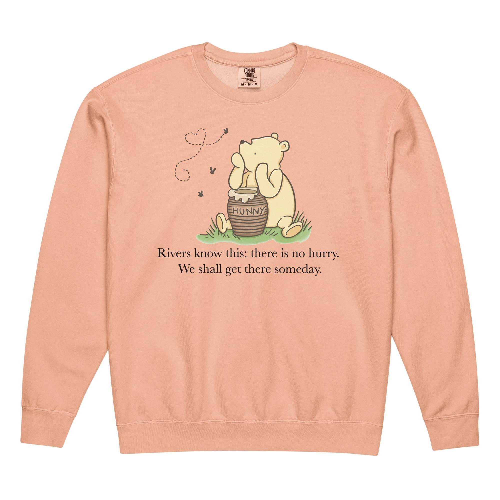 Keen Bee Studio - Wholesale Graphic Sweatshirt - Women's - Winnie-The-Pooh Sweatshirt – Cozy Reading Sweatshirt4