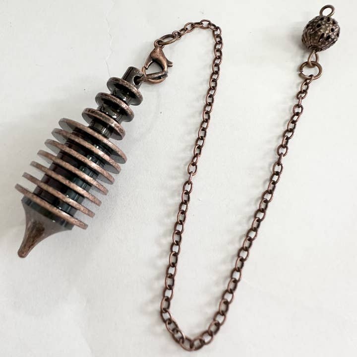 GemMeet - Wholesale Decorative Tabletop Object - Seven-layer copper conical gyroscope gravity pendulum