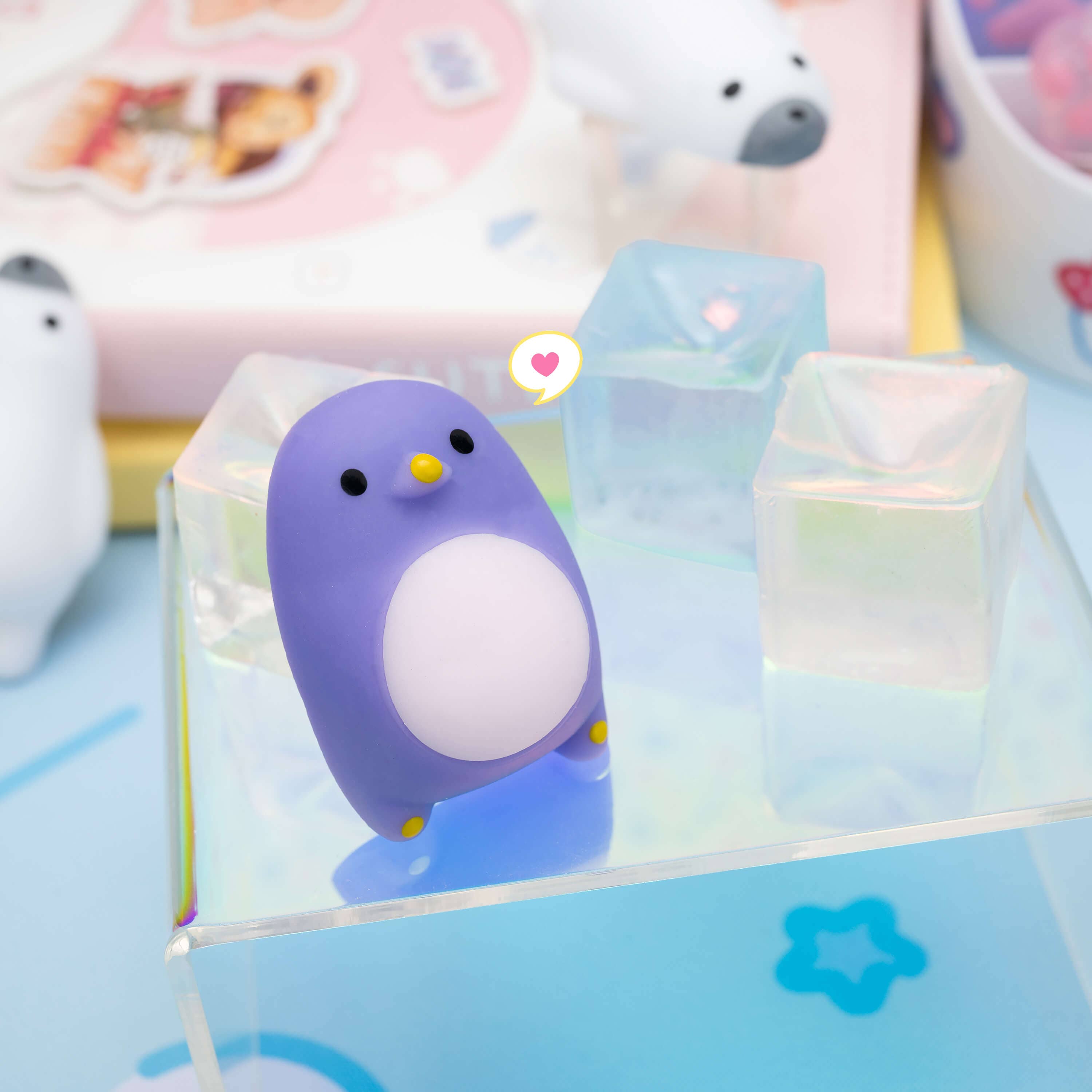 Kawaii Slime Company - Venta al por mayor Juguete blando - Niños y bebés - Juguete sensorial blandito Gummy Polar Plunge (50 piezas/caja)6