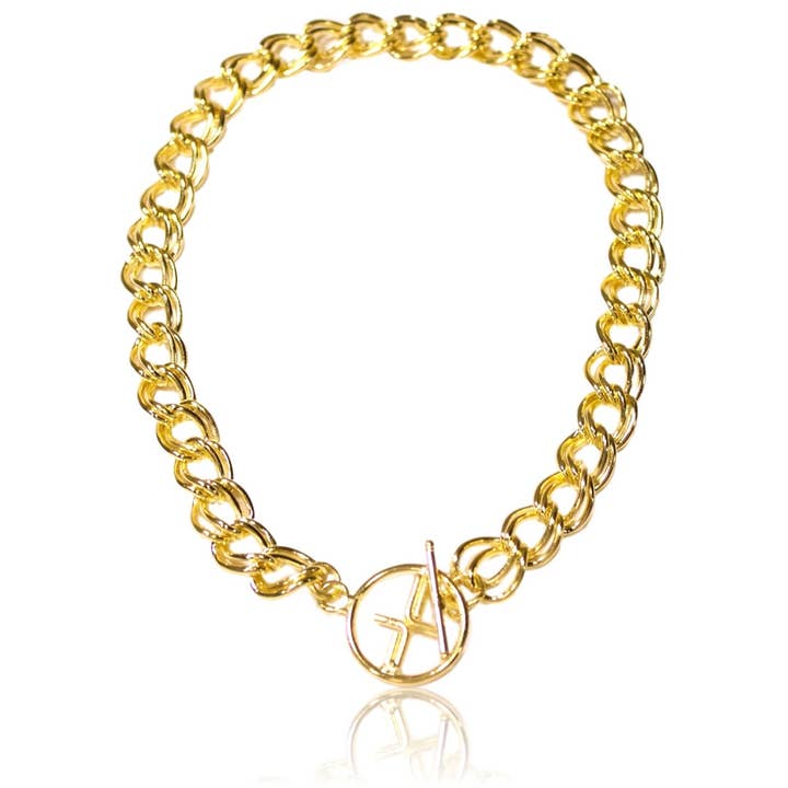 'Skylar' choker ketting voor wholesale door Laura Grove Design