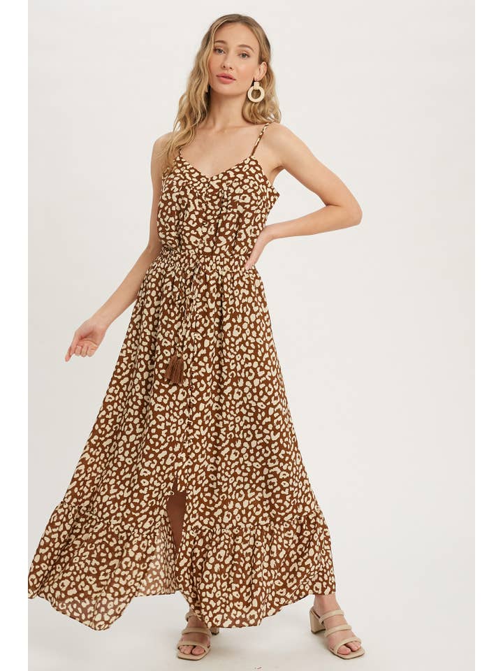 Bluivy - Venta al por mayor Camisola - Mujer - BOTÓN ARRIBA LEOPARDO CAMI13