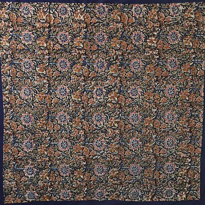 XL1005 — Cotton XL Wrap (44" × 44") - Hand Block printed for wholesale by White Lotus Fashions