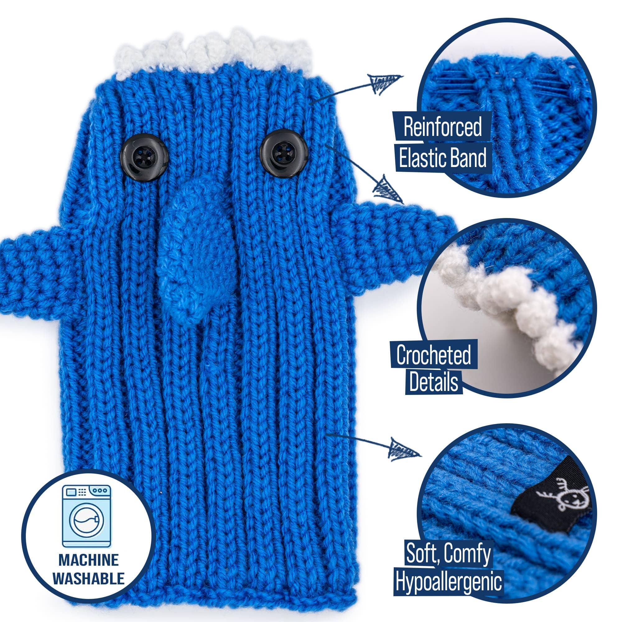 Zoo Snoods - Wholesale Pet Snood - Dog - Baby Shark Dog Snood3