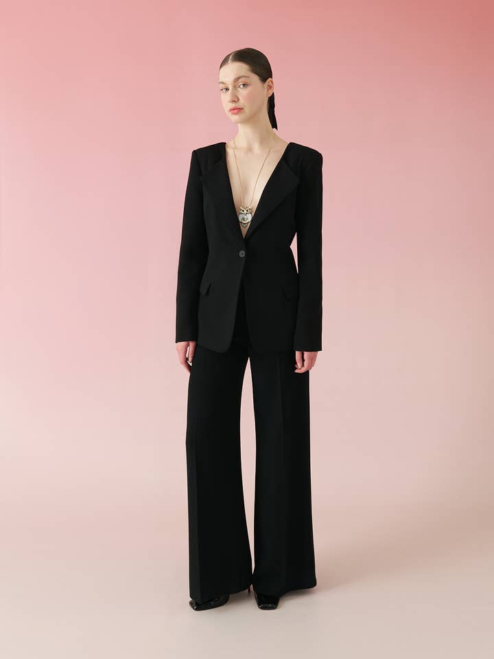 Jakke Strikket Stof for engroshandel hos Roman