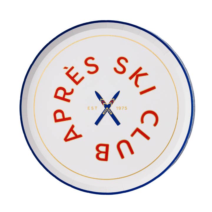APRES SKI SMALL PLATES for wholesale by Bonjour Fête