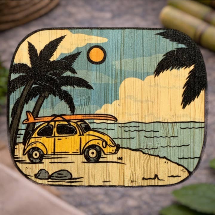VW Cruzin' for wholesale by Bamboo Wood Stickers