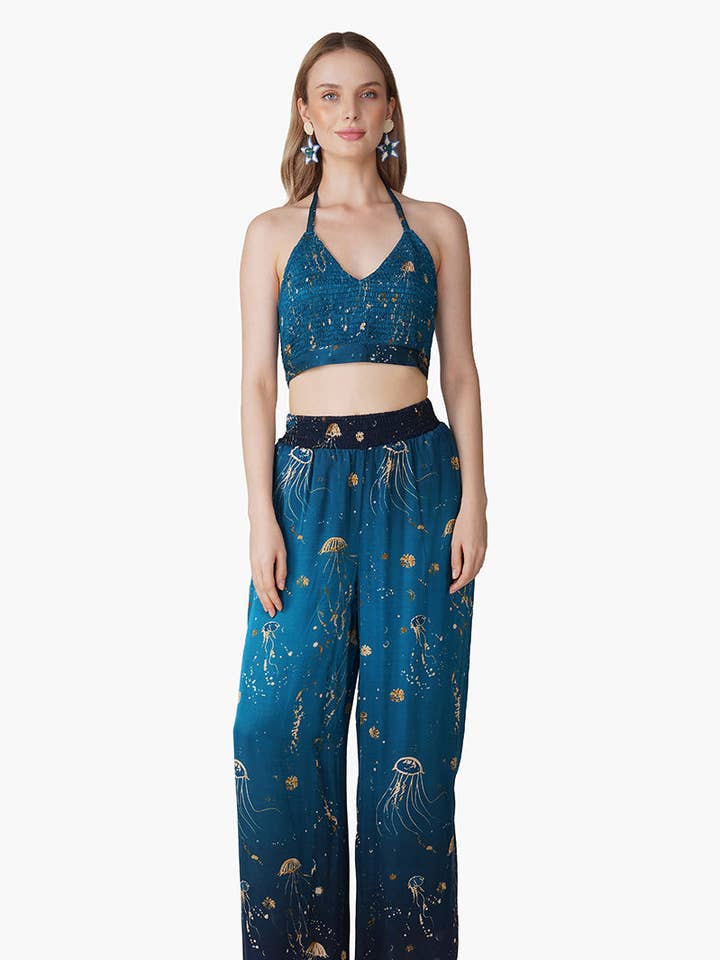 Ensemble de 6 pantalons ombrés Deep Sea Dream (S, M & L) pour la vente par America & Beyond