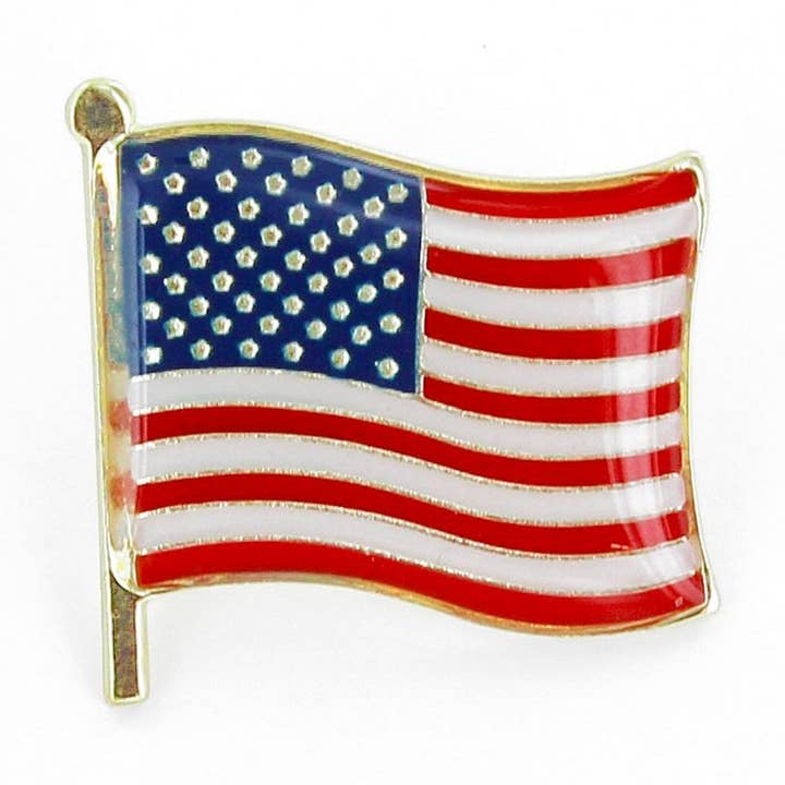 Aminco USA - Vente Épinglettes/boutons - Pin's drapeau des États-Unis0