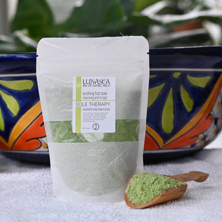 lunasea botanicals - Wholesale Foot scrub/polish - Sole Therapy Foot Spa Pedicure Kit1