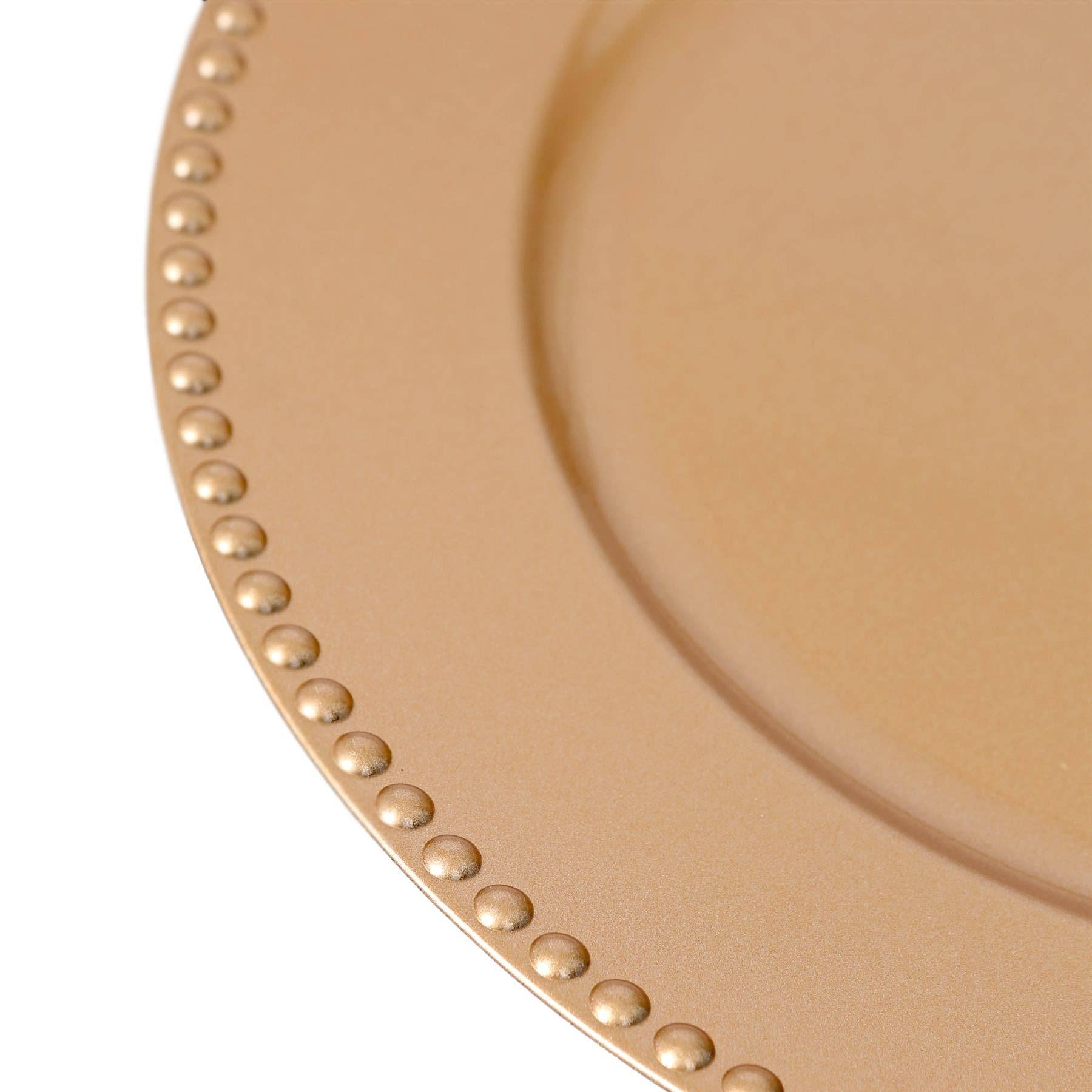 Rinkit Ltd - Wholesale Charger Plate - Round Beaded Charger Plate - 33cm6