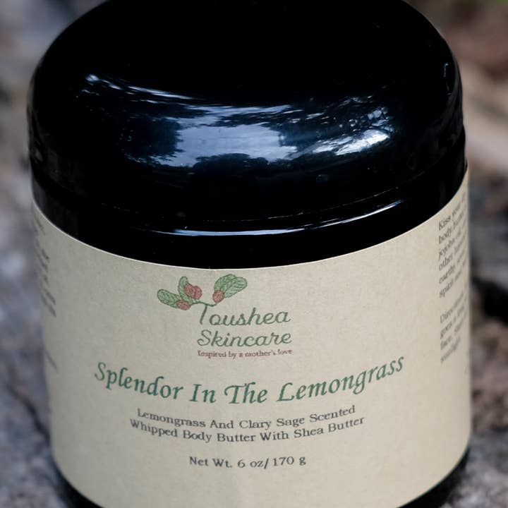 Splendor In The Lemongrass & Clary Sage Whipped Body Butter for wholesale by Toushea Skincare