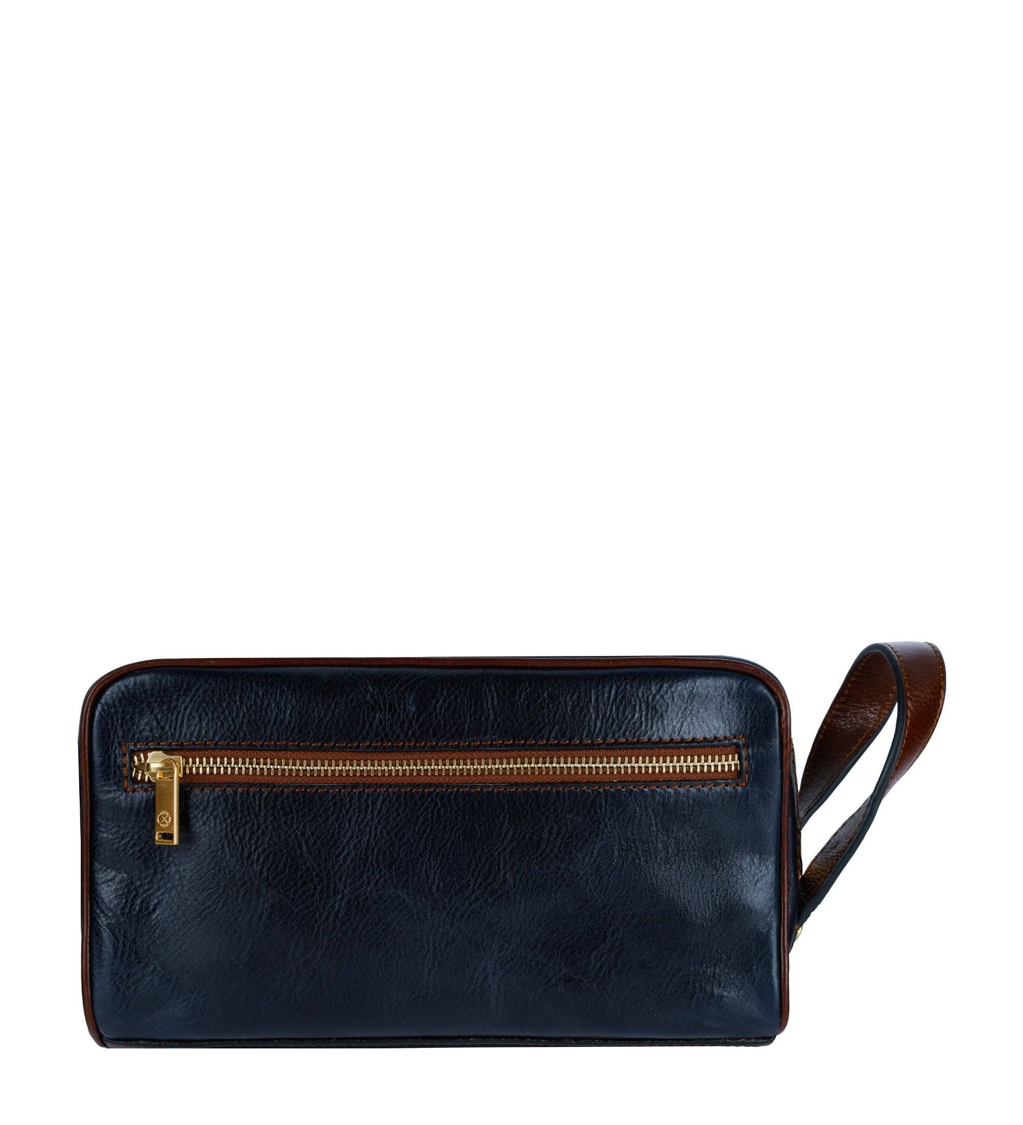 Time Resistance - Wholesale Make-up tas/toilettas - Leren Cosmetica Tas Dopp Kit - All the Kings Men57