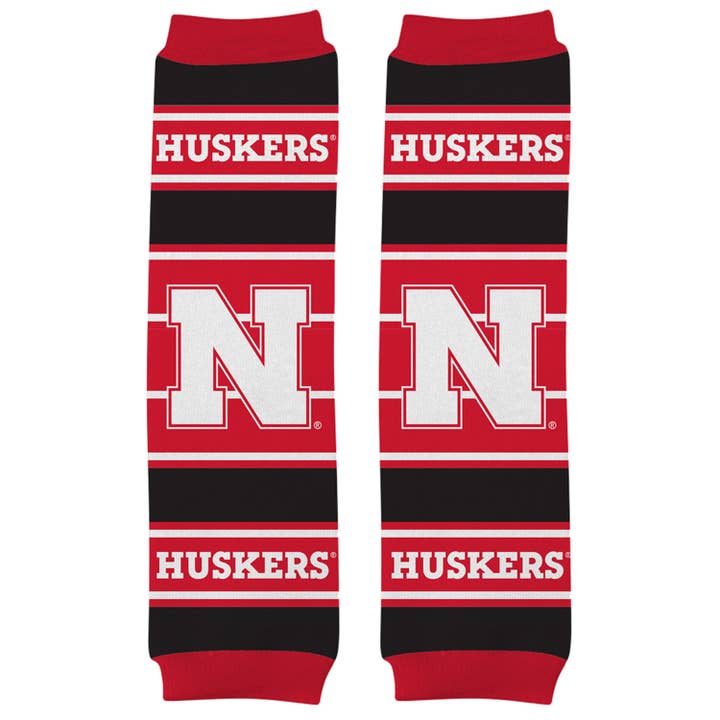 Masterpieces Puzzles - Wholesale Top & Leggings Set - Baby - Nebraska Cornhuskers Baby Leg Warmers