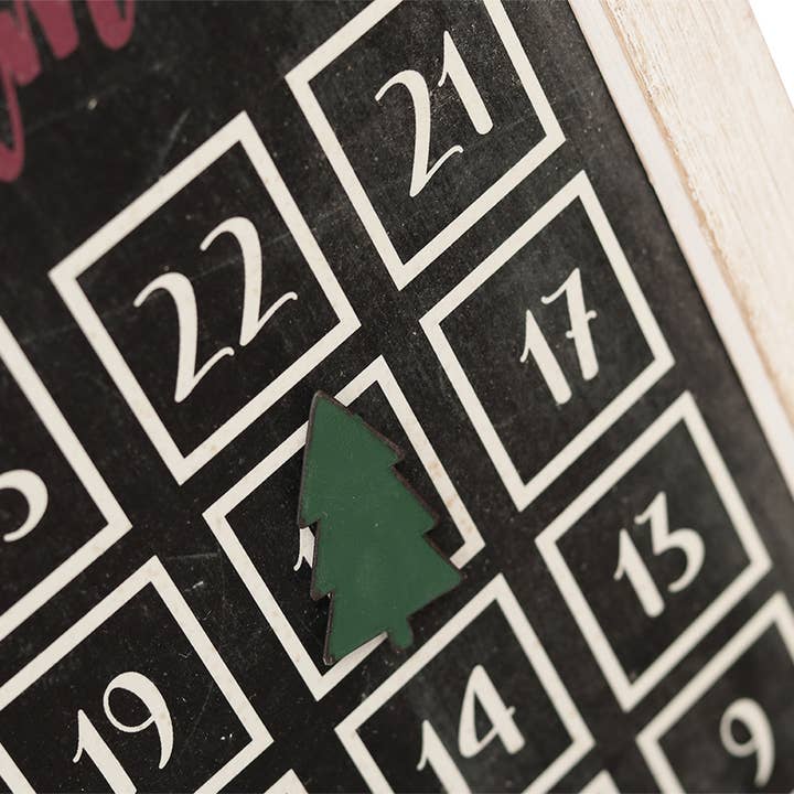 Paris Loft Inc - Wholesale Advent Calendar - 24 Days Countdown to Christmas Decor,Wood Advent Calendar2