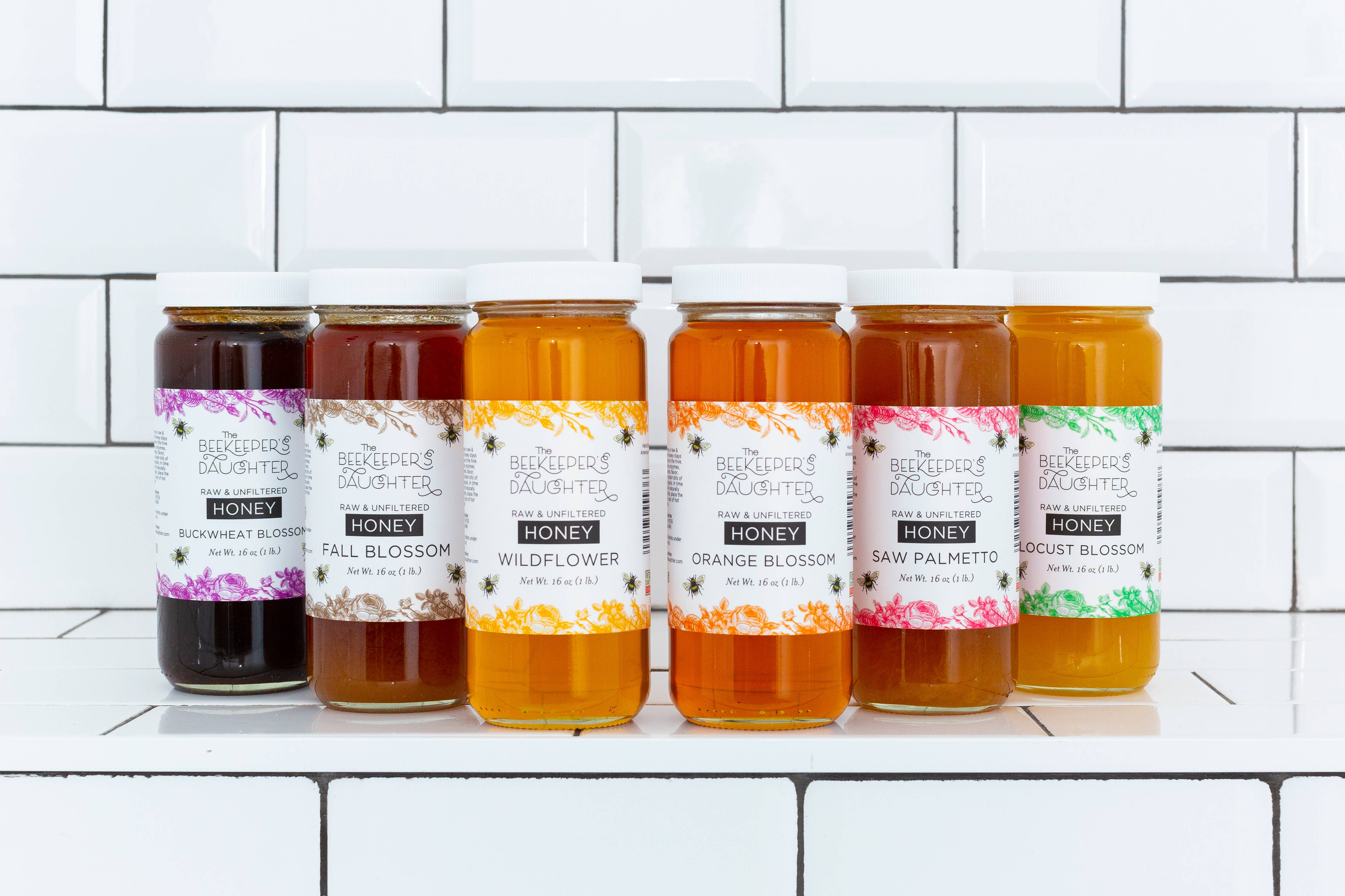 The Beekeeper's Daughter - Wholesale Honey - 16oz Raw Florida Orange Blossom Honey5