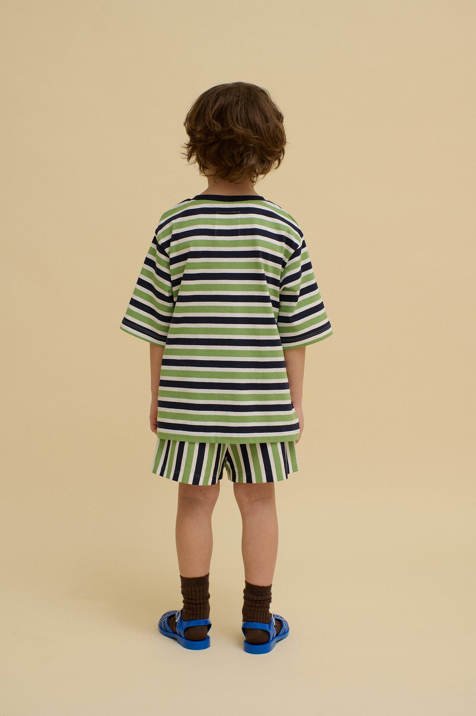 OXOX CLUB – Großhandel Shorts – Kinder – Gestreifte Shorts3